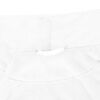 vidaXL Bade mantil bez kapuljače Bijelo l Flanel