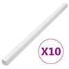 vidaXL Kanalice za kabele 100 x 60 mm 10 m PVC