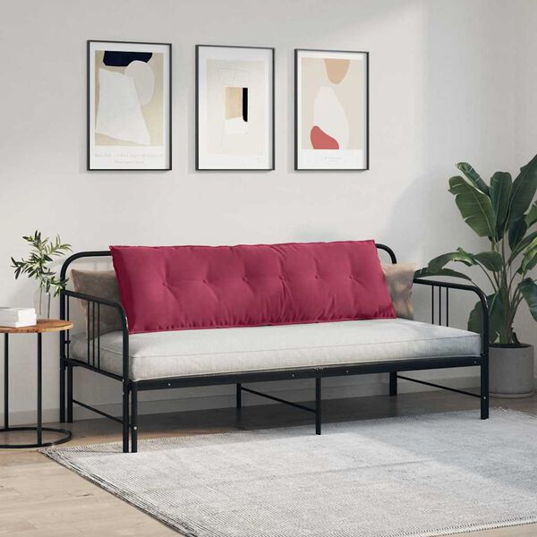 vidaXL Jastuk za leđa Vinska crvena 160 x 50 cm Kordura tekstil