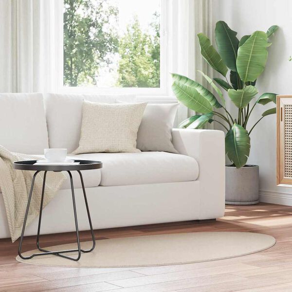 vidaXL Tepisi za područja HUARTE Bež 80 x 150 cm Poliester