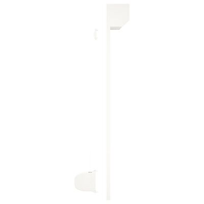 vidaXL Roleta aluminijska 100 x 130 cm bijela