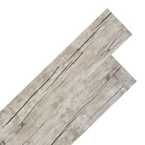 vidaXL Podne daske Isprana boja hrasta 2,51 m&sup2; 18 kom. PVC