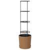 vidaXL Uzgajivač rajčica Naturo ECO &Oslash; 39 x 139 cm WPC