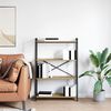 vidaXL Polica Umjetnički hrast 80 x 30 x 120 cm Konstruirano drvo