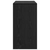vidaXL Stol Crni hrast 90 x 40 x 76 cm Konstruirano drvo