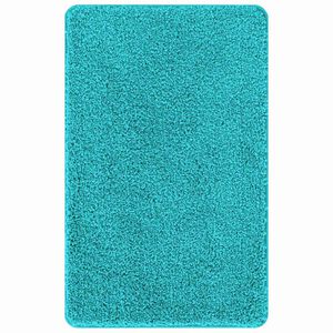 vidaXL Prostirka protiv klizanja Tirkizna 50 x 80 cm PP