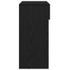 vidaXL Konzolna stolica Crni hrast 90 x 36 x 75 cm Konstruirano drvo