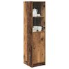 vidaXL Highboard Staro drvo 35 x 37 x 142 cm Konstruirano drvo