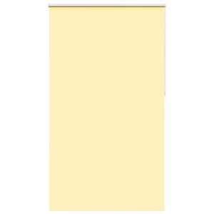 vidaXL Rolo zavjesa za zamračivanje žuta 135x230 cm &scaron;irina tkanine 131,6 cm poliester