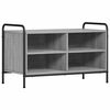 vidaXL TV ormar 140 x 39,5 x 50 cm Siva Sonoma Konstruirano drvo