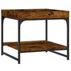 vidaXL Stolić za kavu boja hrasta 49,5x49,5x45 cm konstruirano drvo