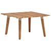 vidaXL Vrtni stolić za kavu 60 x 60 x 36 cm masivno bagremovo drvo