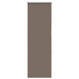 vidaXL Rolo zavjesa za zamračivanje boje kave 40x130 cm &Scaron;irina tkanine 35,7 cm Poliester
