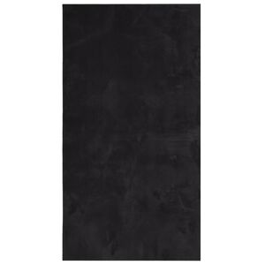 vidaXL Tepih HUARTE kratkih vlakana mekani i perivi crni 60x110 cm