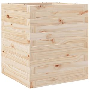 vidaXL Vrtna sadilica 40x40x46 cm od masivne borovine