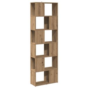 vidaXL Ormarić za knjige/Sobna pregrada Artisan hrast 60x24x186 cm