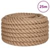 vidaXL Uže od jute dužina 25 m debljina 36 mm