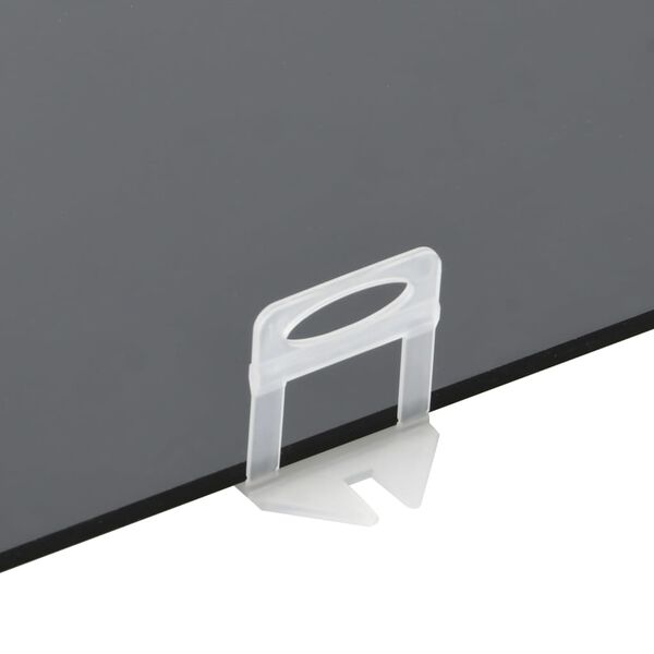 vidaXL Kopče za niveliranje pločica 2500 kom 1,5 mm