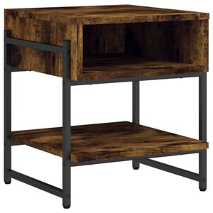 vidaXL Stolić za kavu boja hrasta 40x40x45 cm konstruirano drvo