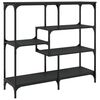vidaXL Konzolni stol crni 100 x 32 x 95 cm od konstruiranog drva