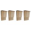vidaXL Kućice za &scaron;i&scaron;mi&scaron;e 4 kom 22 x 12 x 34 cm drvene