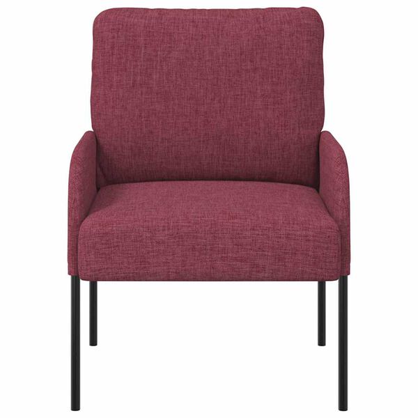 vidaXL Sofe s jastukom 55cm Vinska crvena &Scaron;perploča