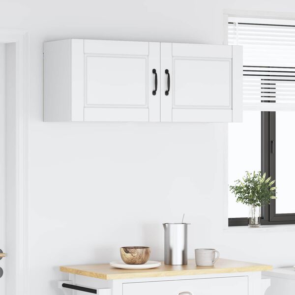 vidaXL Kuhinjski ormarić s policom Zidne 2 pcs Bijelo 50 x 31 x 40 cm