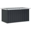 vidaXL Vrtna kutija za pohranu antracit 129 x 67 x 65 cm