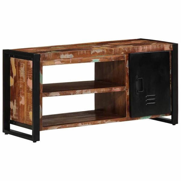 vidaXL Klupa za cipele &Scaron;areni Čvrsto drvo iz reciklaže