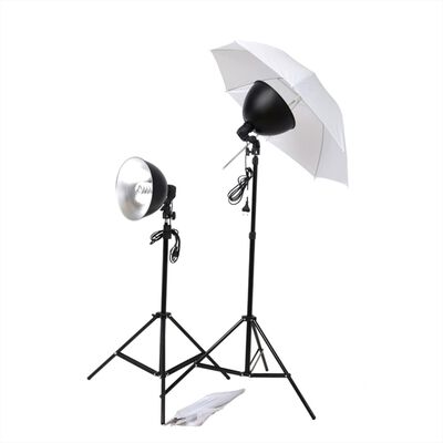 vidaXL Fotografska oprema sa setom svjetiljki, pozadinom i reflektorom