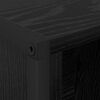 vidaXL Ormarić za knjige 2 pcs Crni hrast 99,5 x 30 x 108 cm