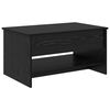 vidaXL Kava Stol Crni hrast 80 x 50,5 x 41,5 cm Konstruirano drvo