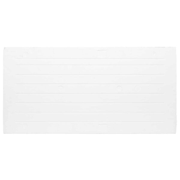 vidaXL Zidne panele 10 pcs Svijetlo siva i bijela. 100 x 50 cm