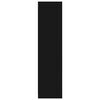 vidaXL Ormar crni 50 x 50 x 200 cm od konstruiranog drva