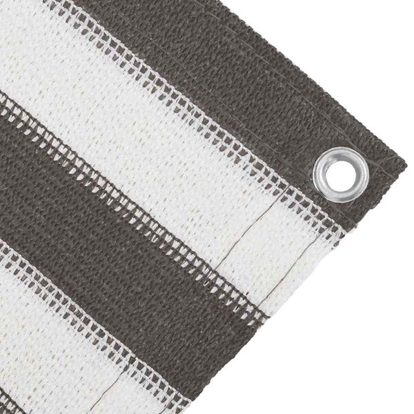 vidaXL Tepih za &scaron;ator 250 x 300 cm antracit i bijeli