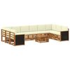 vidaXL Set vanjskih sofa 8 pcs