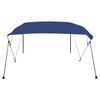 vidaXL Tenda bimini s 4 luka plava 243 x 210 x 137 cm