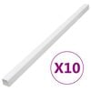 vidaXL Kanalice za kabele 40 x 40 mm 10 m PVC