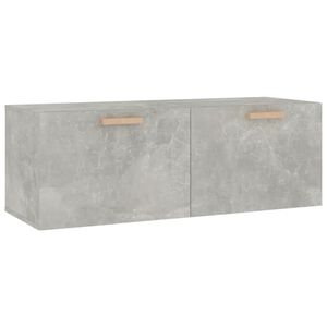vidaXL Zidni ormarić boja betona 100x36,5x35 cm od konstruiranog drva