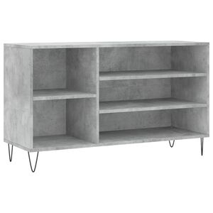 vidaXL Ormarić za cipele boja betona 102x36x60 cm konstruirano drvo
