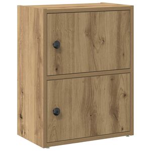 vidaXL Regal za knjige boja hrasta 40x24x52 cm konstruirano drvo