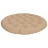 vidaXL Papasan jastučić VIANEN 100% poliester Pijesak &Oslash; 120 x 12 cm