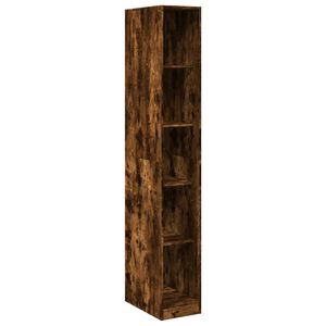 vidaXL Ormar boja dimljenog hrasta 30x50x200 cm od konstruiranog drva