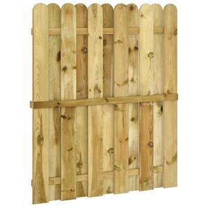 vidaXL Vrtna vrata od impregnirane borovine 100 x 125 cm