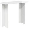 vidaXL Konzolna stolica Bijela visokog sjaja 100 x 39,5 x 75 cm