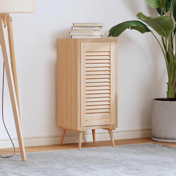 vidaXL Dizajn vrata ormarića s re&scaron;etkama 61,5x29,5 cm puno drvo bor