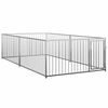 vidaXL Vanjski kavez za pse 200 x 400 x 100 cm