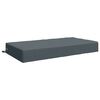 vidaXL Jastuk za sjedalo SOEST 100% poliester Plava 120 x 60 x 15 cm