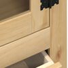 vidaXL Vitrina sa staklom Corona 99x43x187 cm masivna borovina