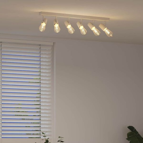 vidaXL Stropni reflektor Bijelo 73 x 6,5 x 11,5 cm Metal